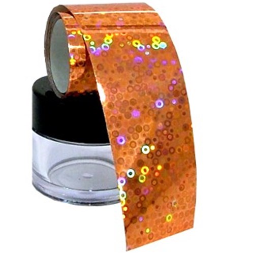 Nail Foils - Copper Drops  